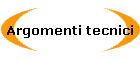 Argomenti tecnici