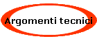 Argomenti tecnici